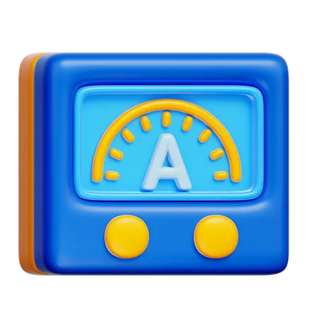 Stromzähler  3D Icon