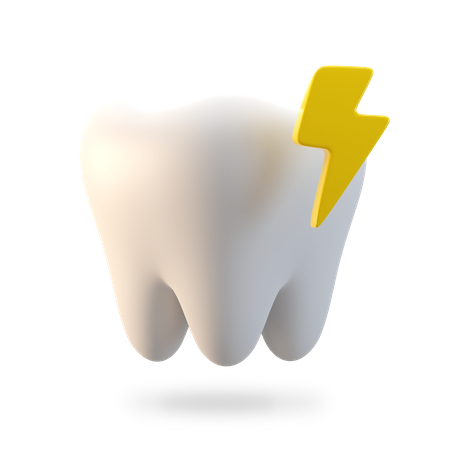 Strong Tooth  3D Icon