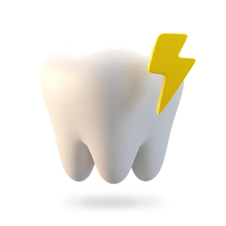 Strong Tooth  3D Illustration