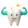 strong tooth 3d logos