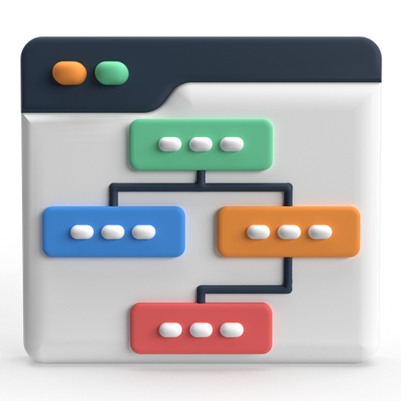 Structure  3D Icon