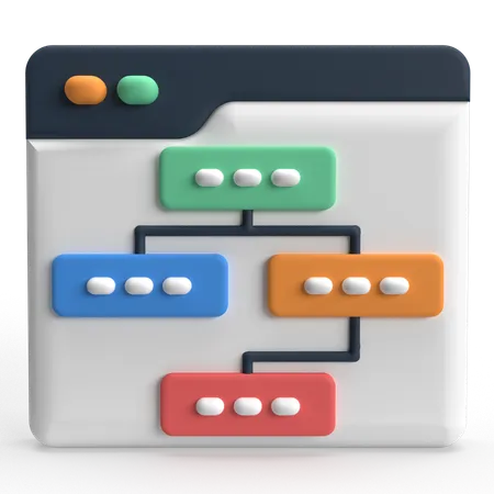 Structure  3D Icon