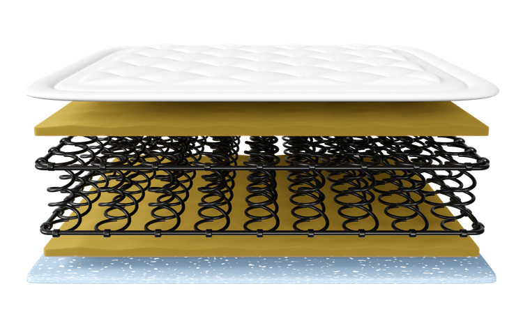 Structure du matelas en feuille  3D Icon