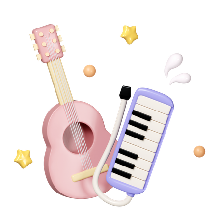 Strumento musicale  3D Icon