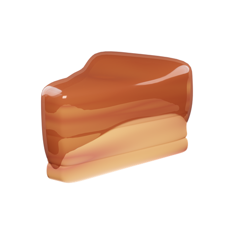 Stück Kuchen  3D Icon