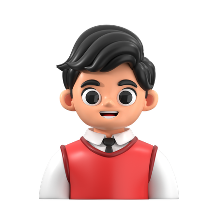 Student  3D Icon