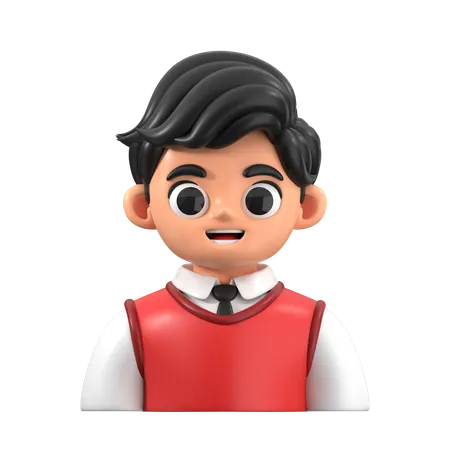 Student  3D Icon