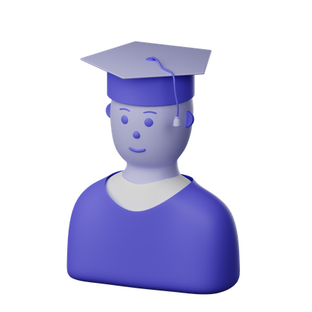 Student  3D Icon