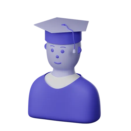 Student  3D Icon