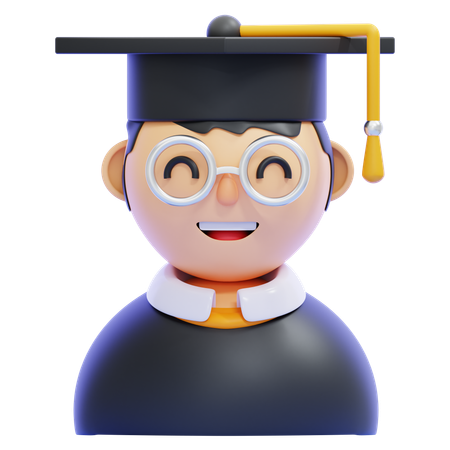 Student  3D Icon