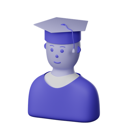 Student  3D Icon