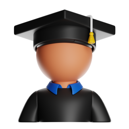Student Boy  3D Icon