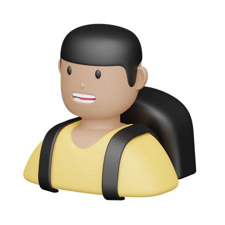 Student Boy  3D Icon