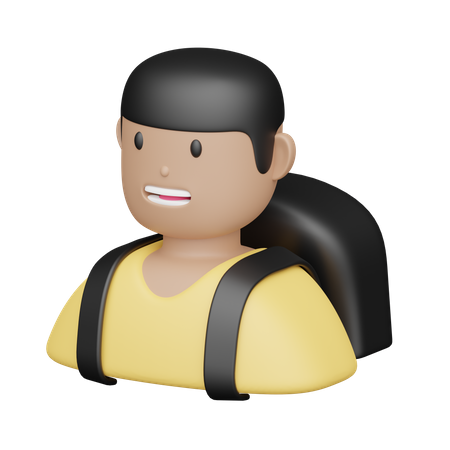 Student Boy 3D Icon