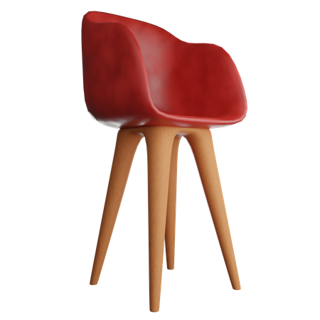 Student Chair  3D Icon