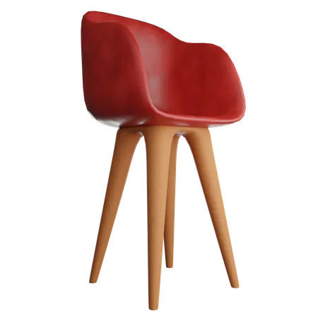 Student Chair  3D Icon