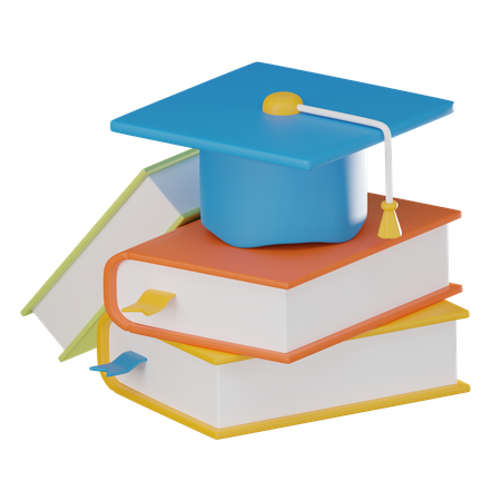 Student completed his graduation  3D Icon