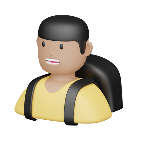 Student, Junge  3D Icon