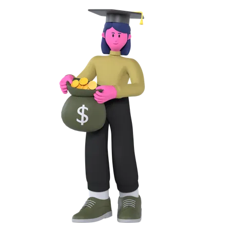 Student Loan  3D Icon