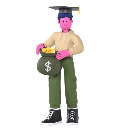 Student Loan  3D Icon