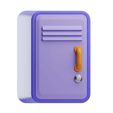 Student Locker  3D Icon