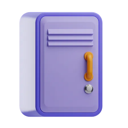 Student Locker  3D Icon