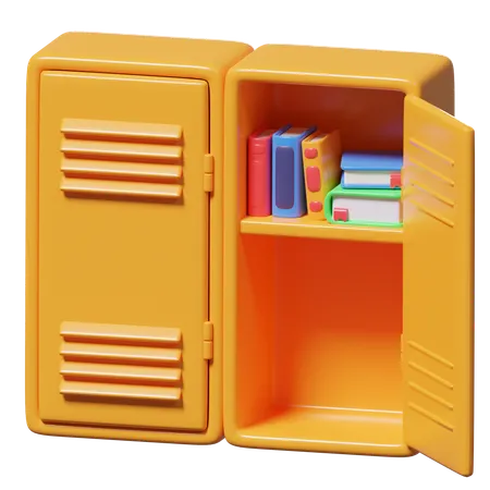Student Locker  3D Icon