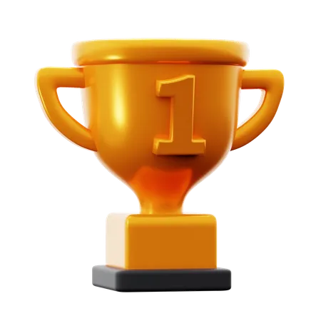 Student Trophy  3D Icon