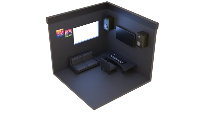 Studio  3D Icon