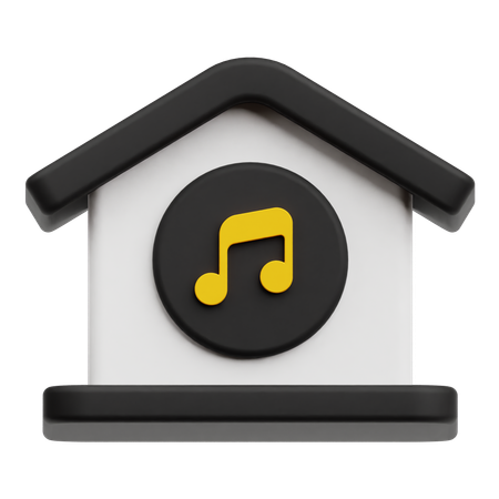 Studio de musique  3D Icon