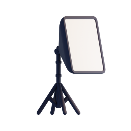 Studio Light Softbox  3D Icon