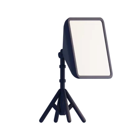 Studio Light Softbox  3D Icon