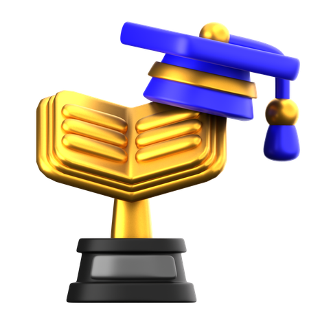 Study Award  3D Icon