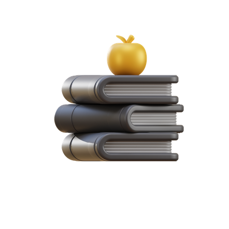 Study Book  3D Icon