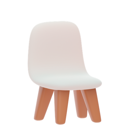 Study Chair  3D Icon
