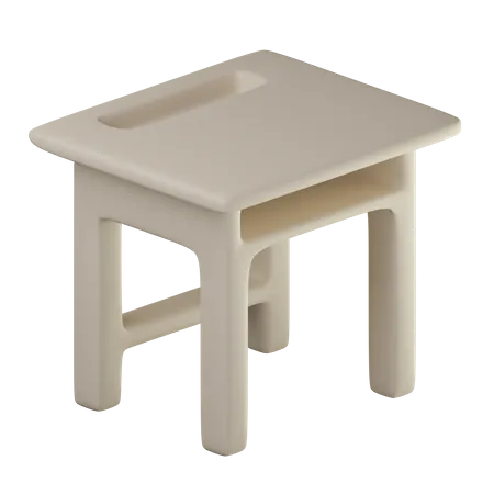 Study Desk  3D Icon