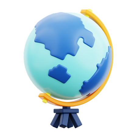 Study Globe  3D Icon