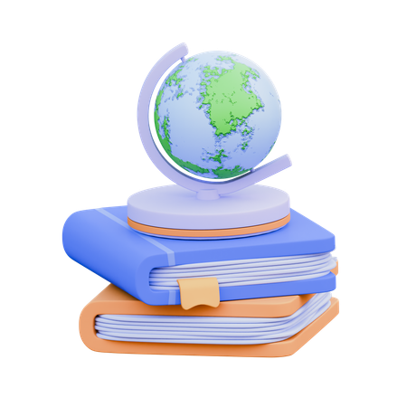 Study Globe  3D Icon