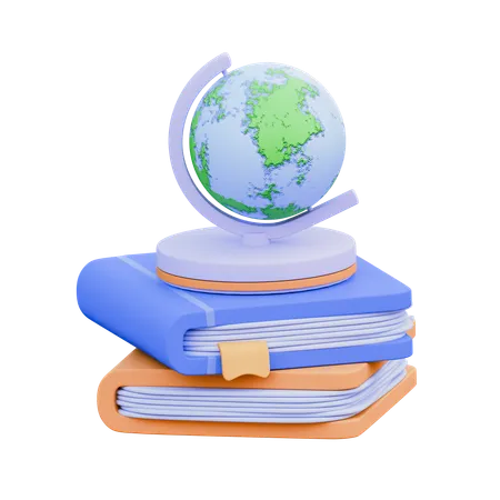 Study Globe  3D Icon