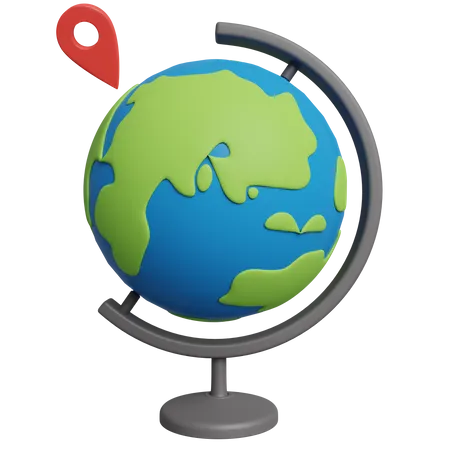 Study Globe  3D Icon