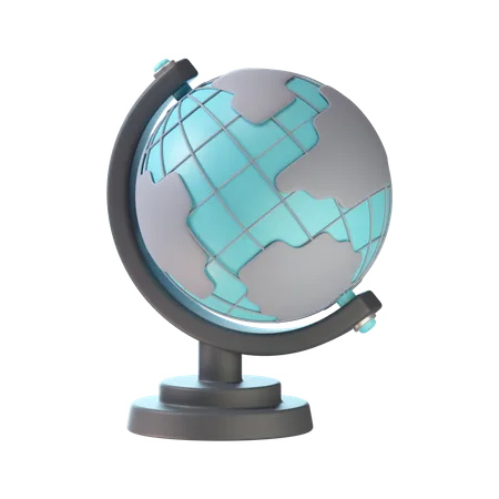 Study Globe  3D Icon