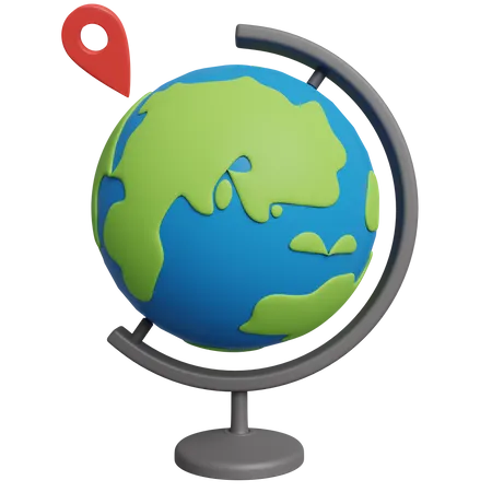 Study Globe 3D Icon
