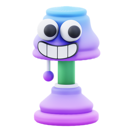 Study Lamp  3D Icon