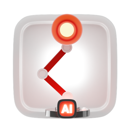 Study Lamp  3D Icon
