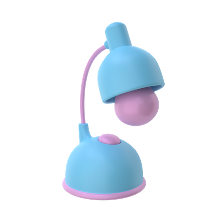 Study Lamp  3D Icon