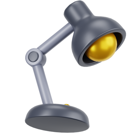 Study Lamp  3D Icon