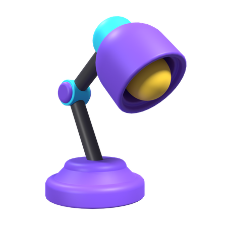 Study Lamp  3D Icon