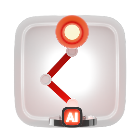 Study Lamp  3D Icon