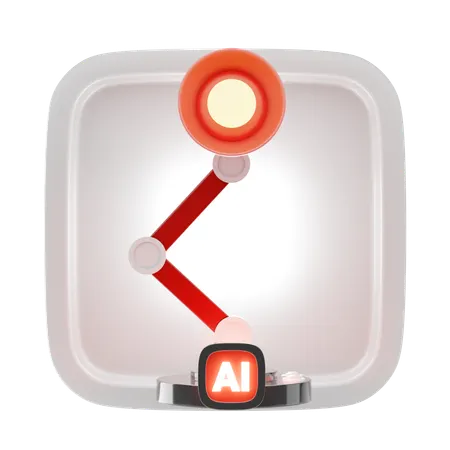 Study Lamp  3D Icon
