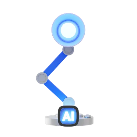 Study Lamp  3D Icon